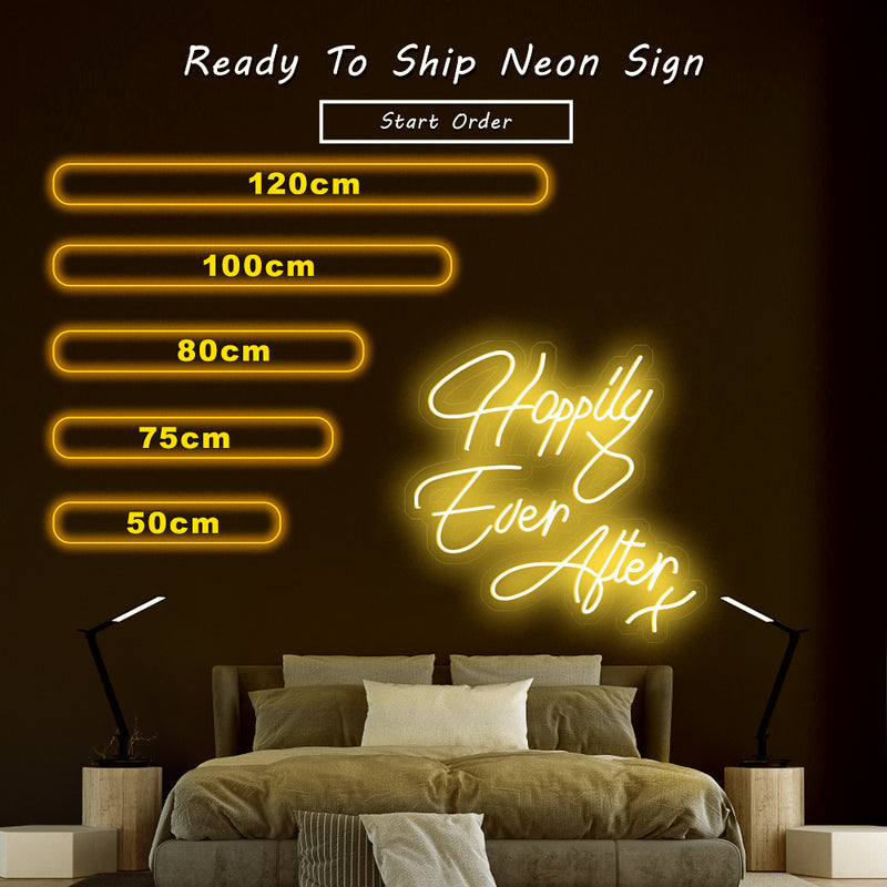 Happily Ever After Neon Sign