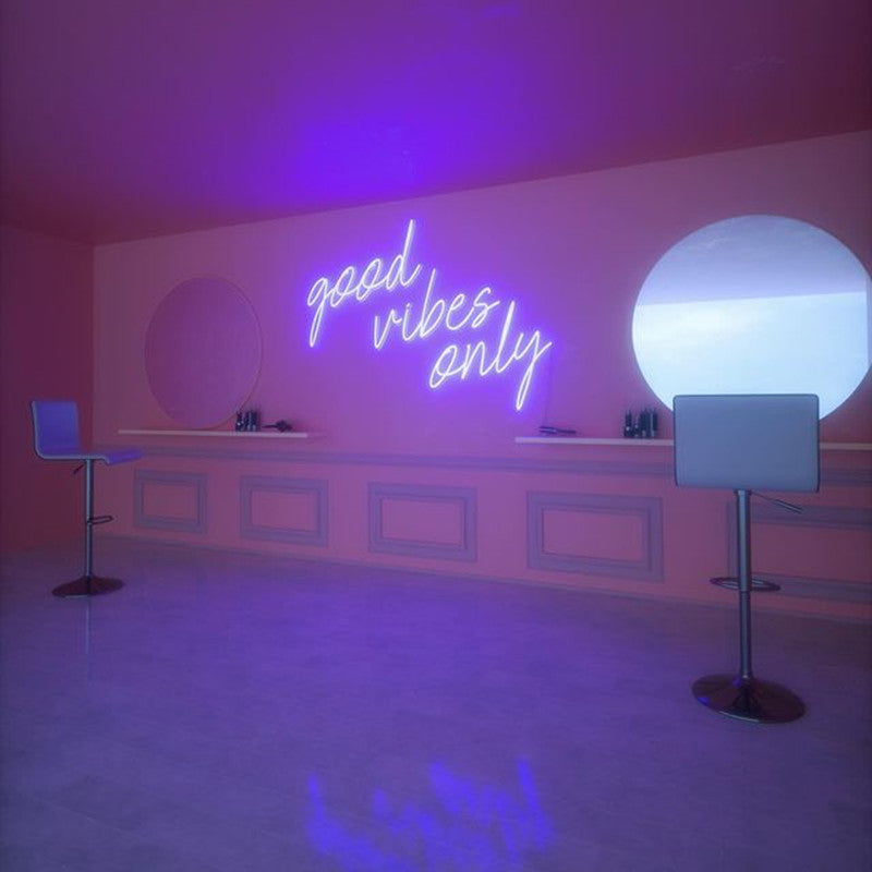 Good Vibes Only Neon Sign