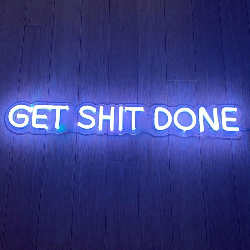 Get Shit Done Neon Sign