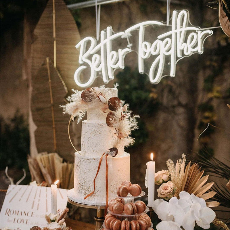 Better Together Letreros de Neón