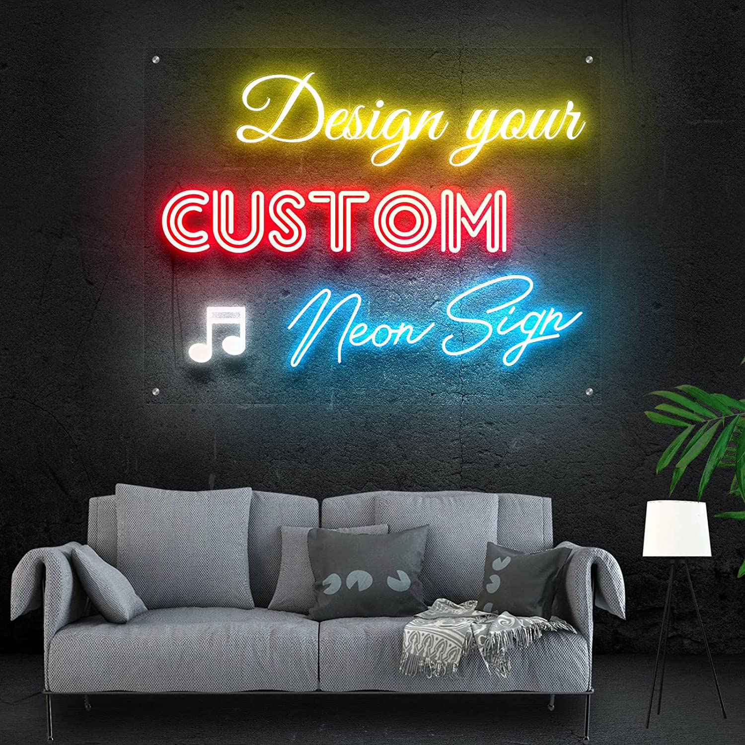 Letrero de neón personalizado:crea el letrero de tus sueños
