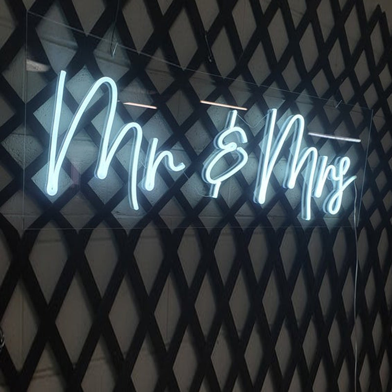 Mr&Mrs Neon Sign