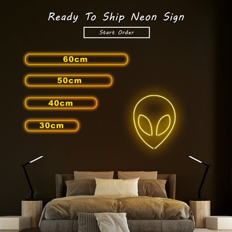 Mini Alien Neon Sign