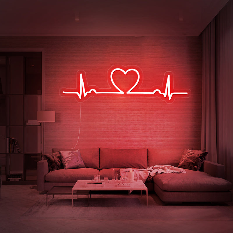 Love Beat Neon Sign