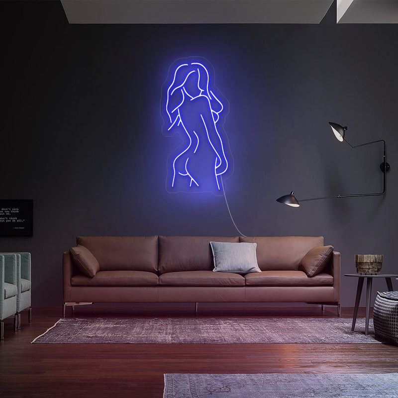 Beauty Pose Neon Sign