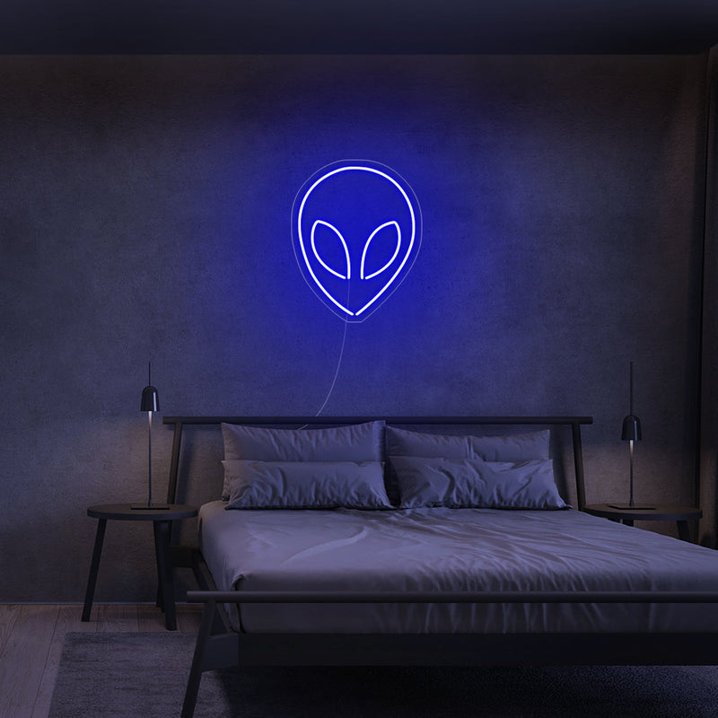 Mini Alien Neon Sign