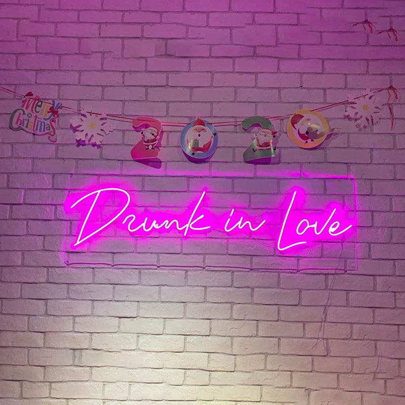 Drunk In Love Letreros de Neón