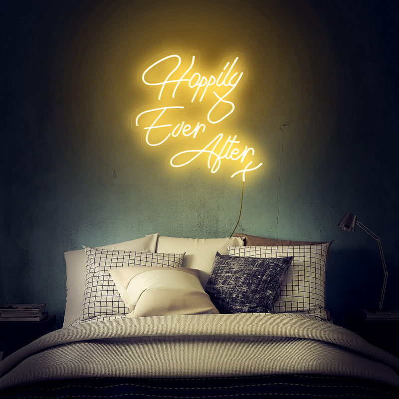 Happily Ever After neon sign