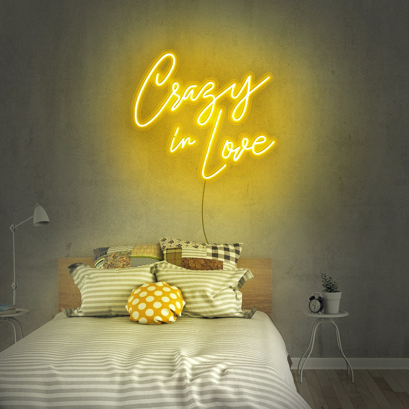 Crazy in love neon sign