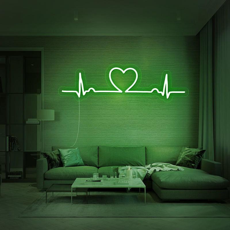 Love Beat Neon Sign