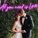 All You Need Is Love Neon Sign