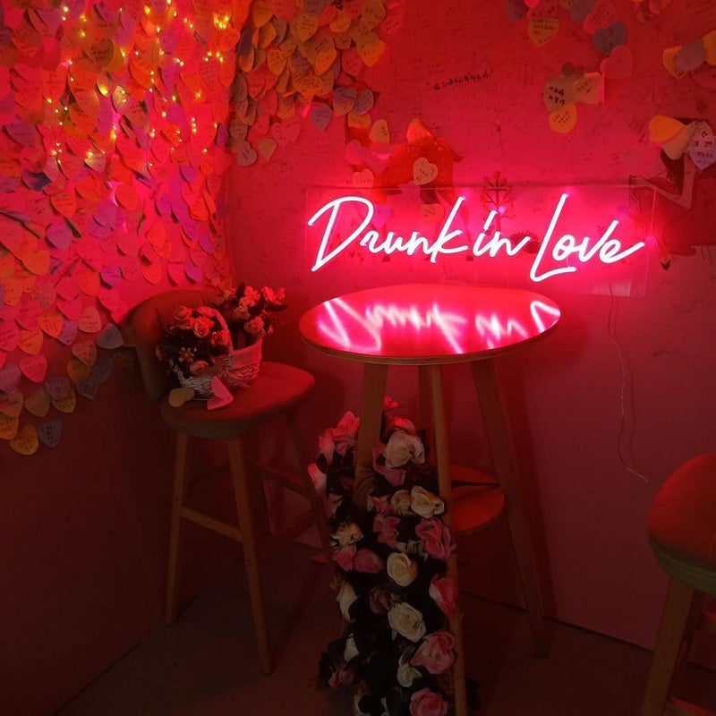 Drunk In Love Letreros de Neón