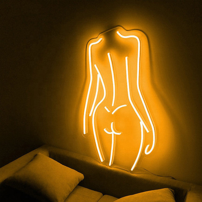 Naked Girl Neon Sign