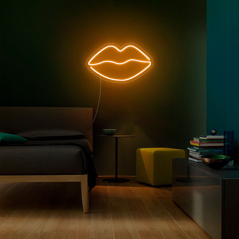 Mini Lips Neon Sign