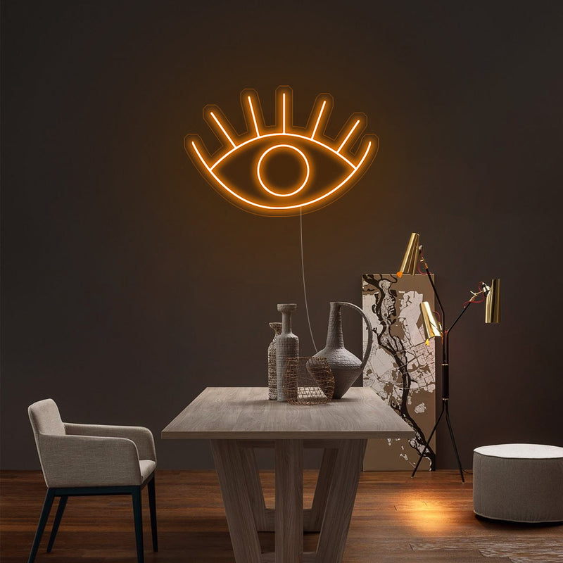 Eyelash Neon Sign