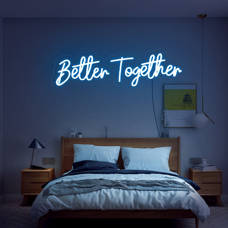 Better Together neon sign