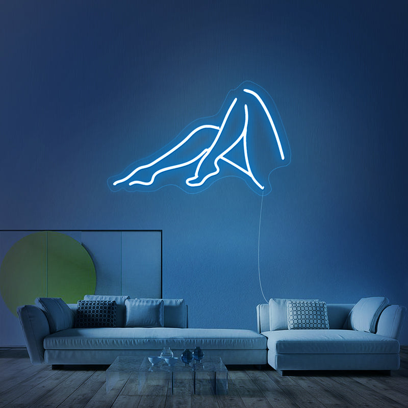 Female Legs Neon Sign