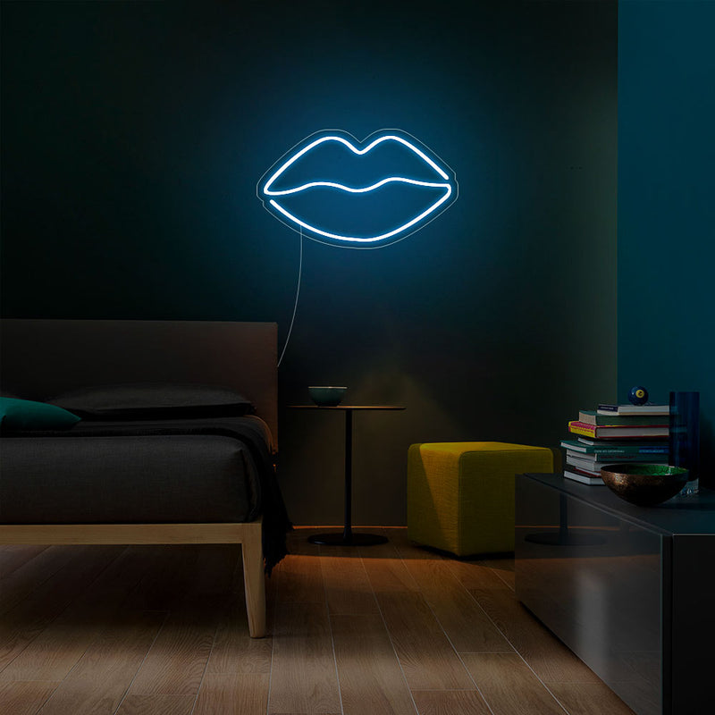 Mini Lips Neon Sign