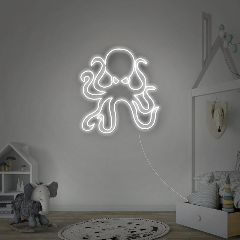 Octopus Neon Sign