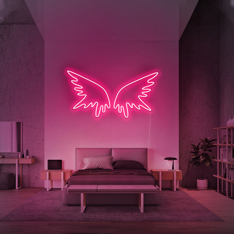 Angel Wing 2 Neon Sign